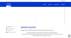 Desktop Screenshot of magosgalicia.com
